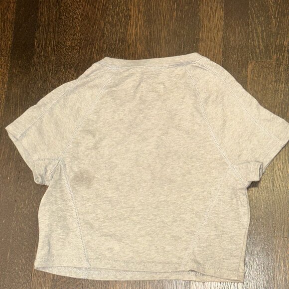 Gray Urban Outfitters BDG Cropped Tee - Picture 3 of 3